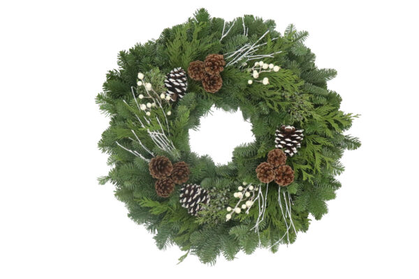 WINTER WHITE WREATH